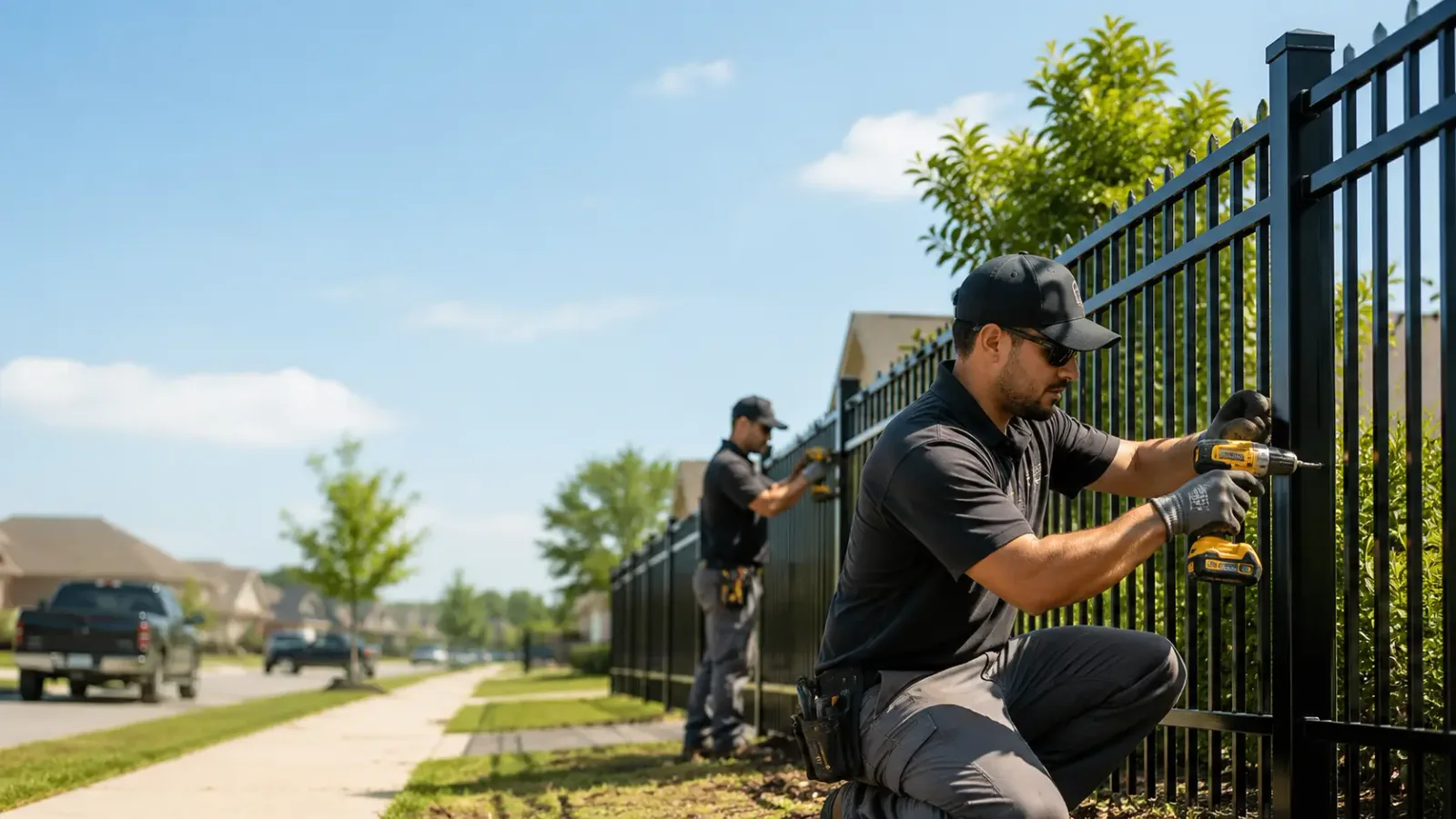 Metal Fence Installation in Hopewell, VA